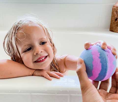 Our bath bombs are safe for kids, here's why