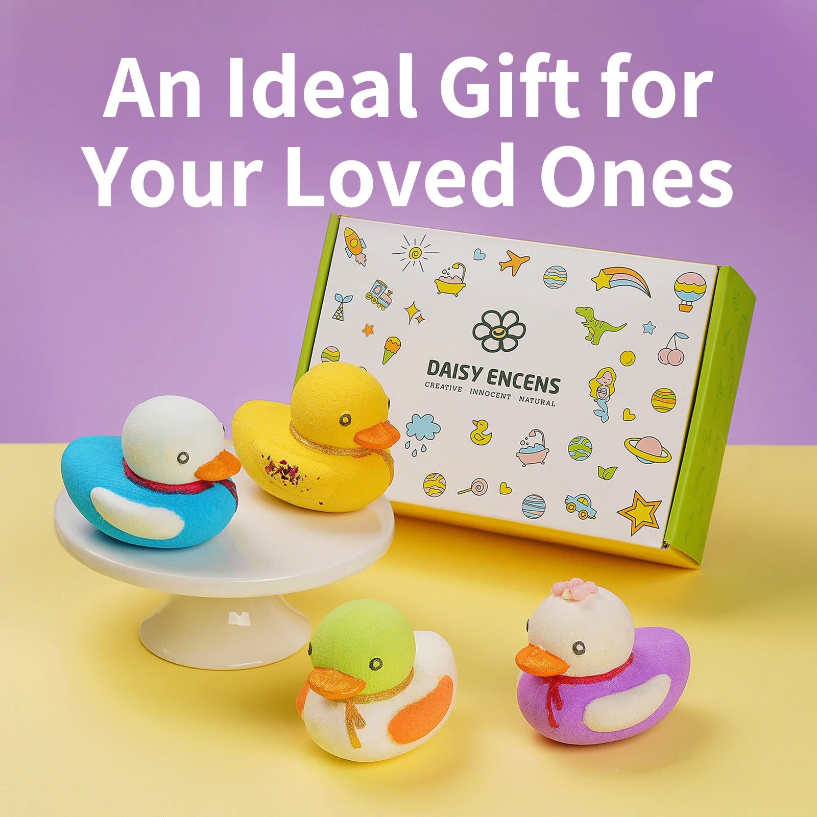 Ducky Ducks Bath Bomb Gift Set Series 2